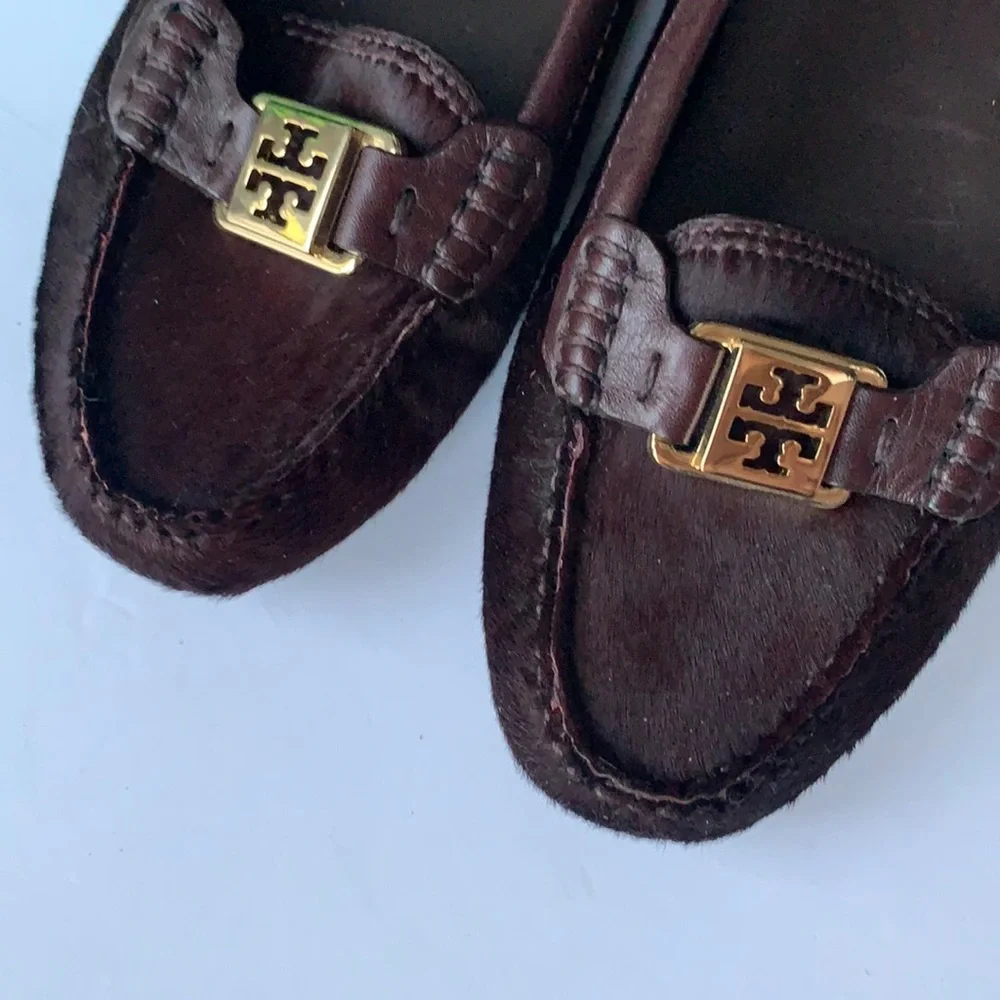 Tory Burch Calf Hair Kendrick Loafers‎ Size: 6.5